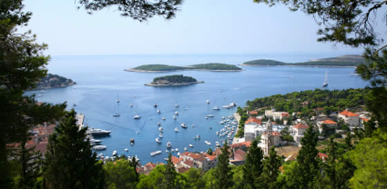 Isla de Hvar en Croacia