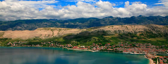 Isla de Pag en Croacia